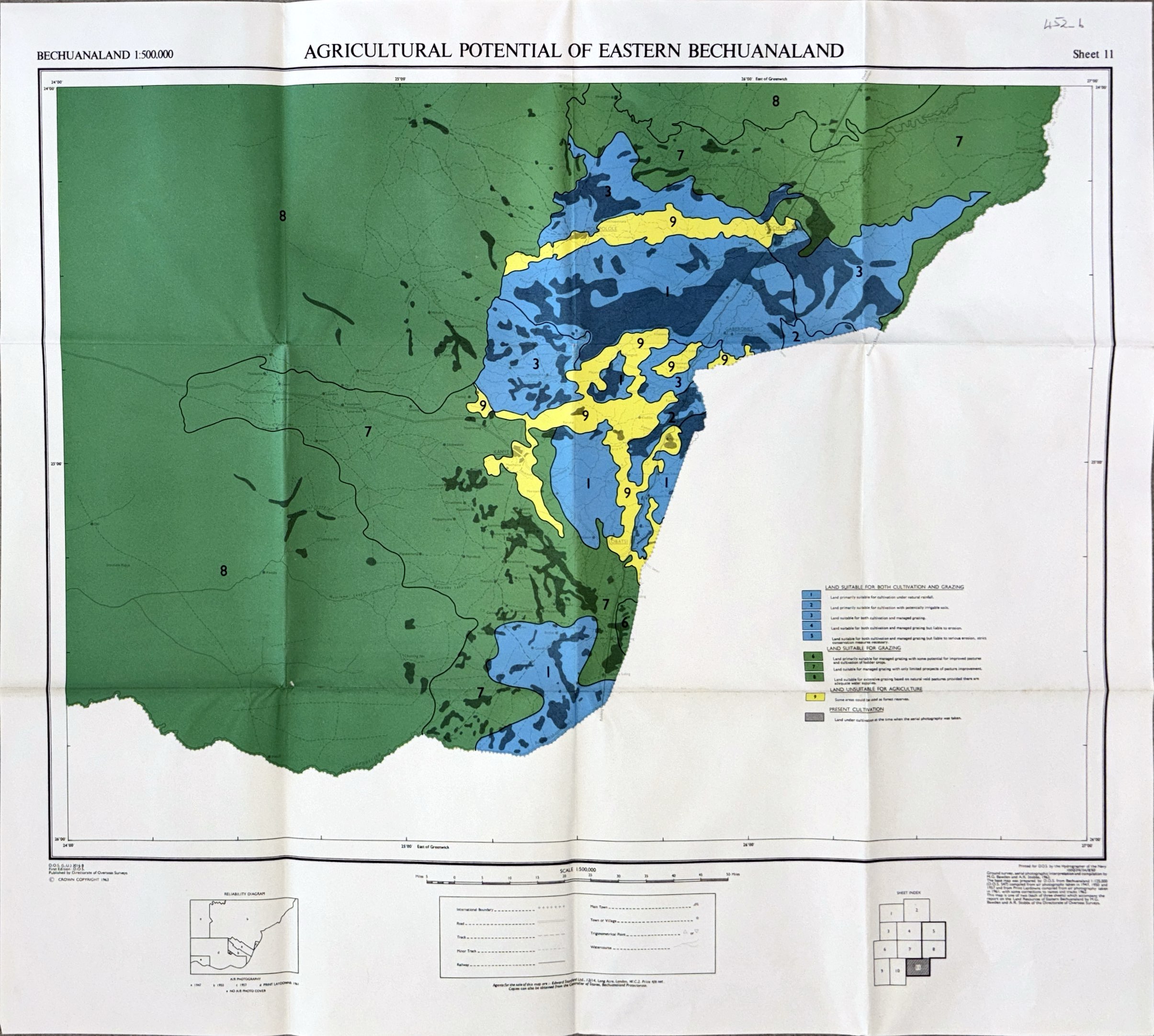 Agricultural Potential of Eastern Bechuanaland