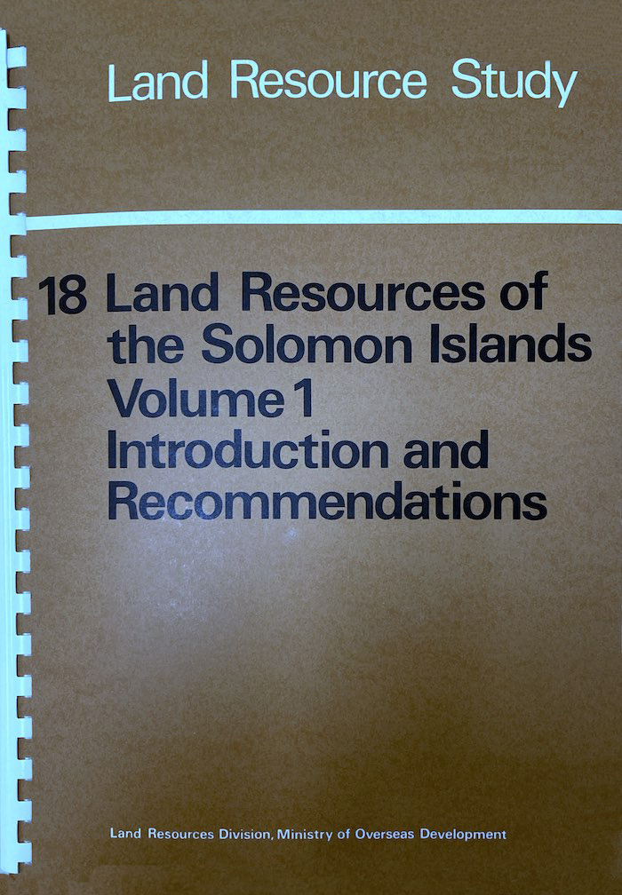 LRD Solomon Islands report
