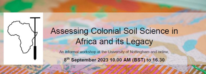 Assessing Colonial Soil Science in Africa and its Legacy