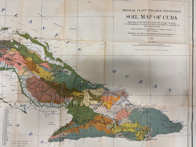 Cuban soil map