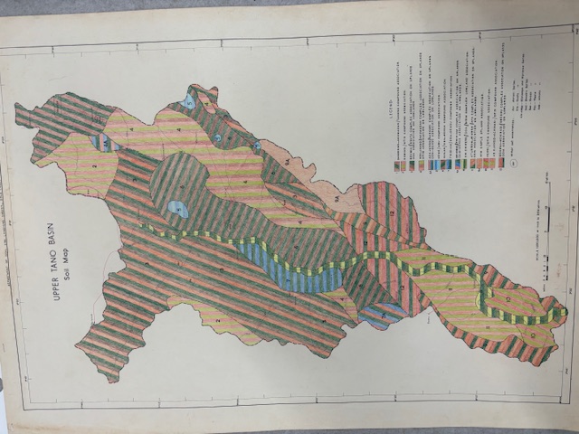 Tano River mapping by Stanley Radzinski